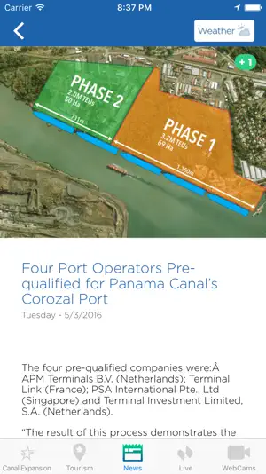 Canal de Panamá screenshot 2