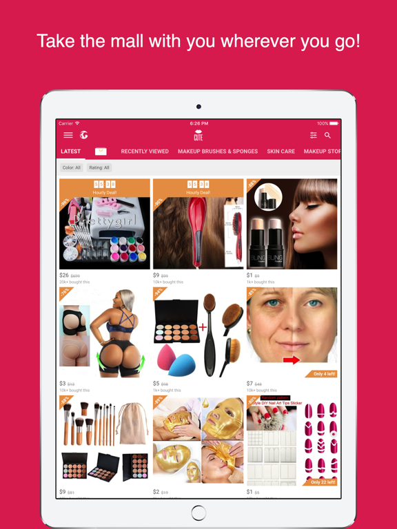 Cute Beauty Shopping App Price Drops