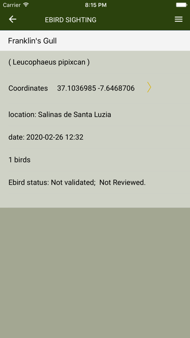 Birding in Southern Portugal Screenshot