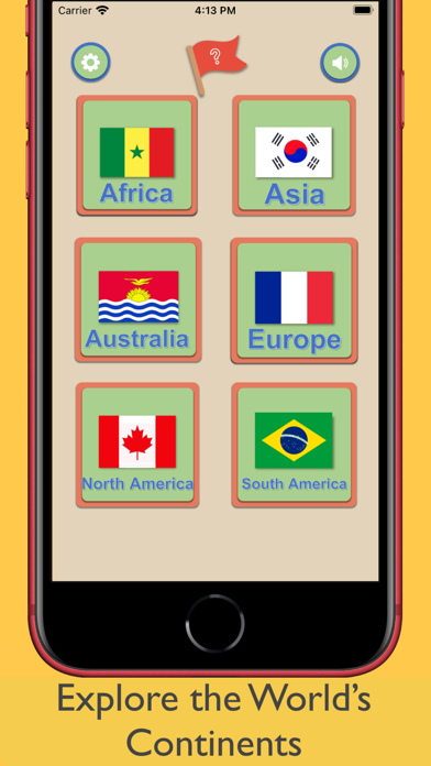 Flags of the world quiz· Screenshot