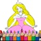 Icon Princess Coloring Pages & Book