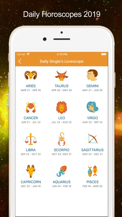 Daily Horoscopes & Tarot Card