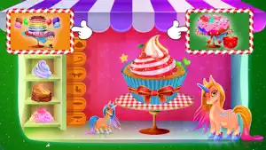 Unicorn Rainbow Bakery Shop screenshot #3 for iPhone