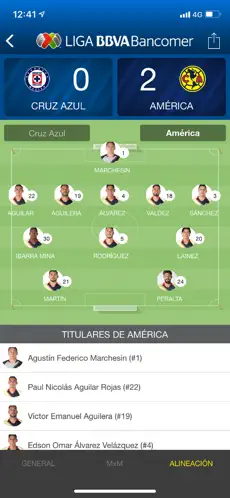 Imágen 8 Liga BBVA MX App Oficial iphone