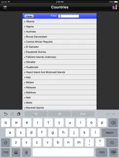 All Countries iPad image 2