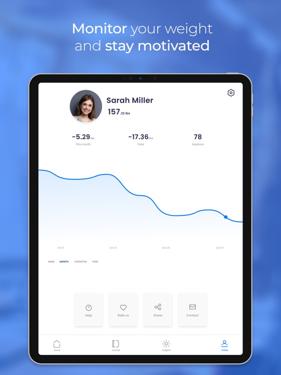 Screenshot #5 pour Weight Loss Tracker BMI -BT360