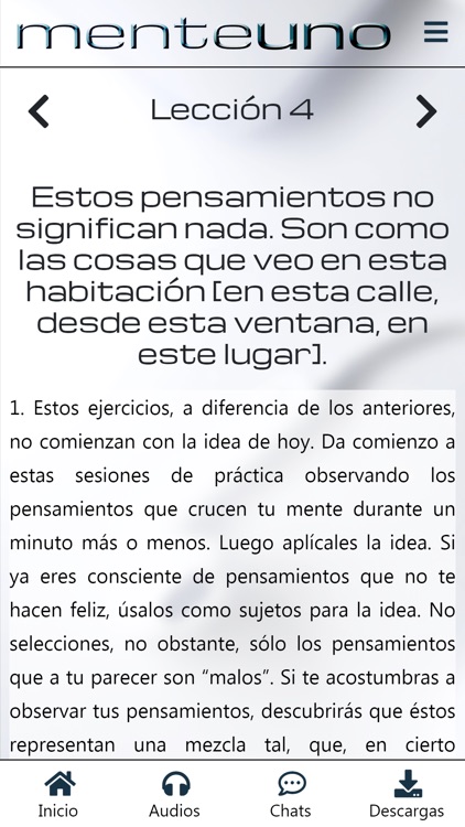 Mente Uno screenshot-4