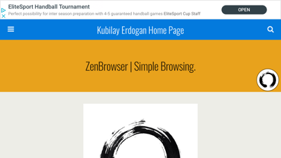 ZenBrowser | Simple browsing. Screenshot