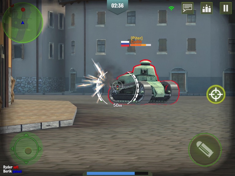 【图】War Machines: Tank Action Game(截图3) 【图】War Machines: Tank Action Game(截图3)
