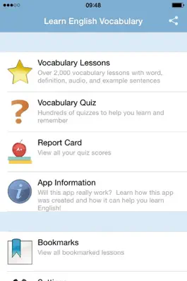 Game screenshot English Vocabulary 2000 mod apk