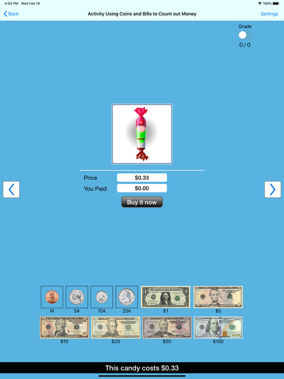 Screenshot #6 pour Activity Coins and Bills USD