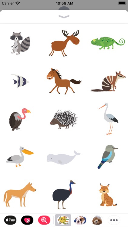 100 Animal Stickers