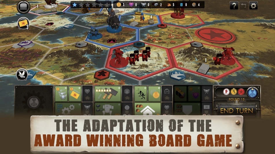 #1. Scythe: Digital Edition (iOS) Podle: The Knights of Unity