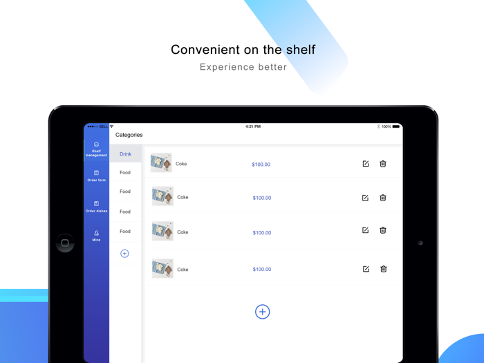 EdgelessGo Food Order Manager