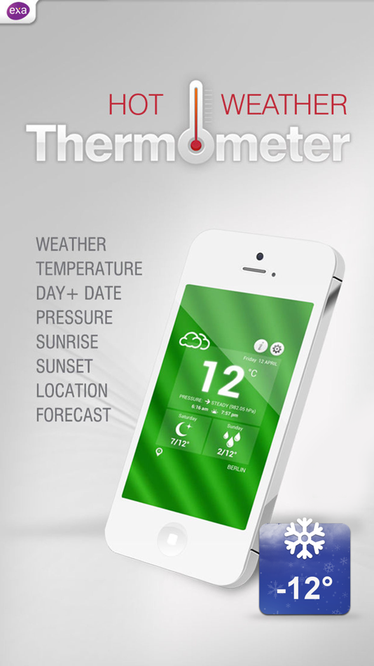 Hot Weather Thermometer - 1.4 - (iOS)