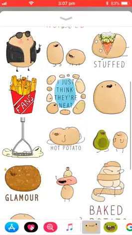 Game screenshot Potato Sticker Pack hack