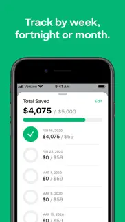 loot - savings goal & tracker iphone screenshot 3