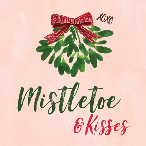 Mistletoe & Kisses Stickers - AppWisp.com