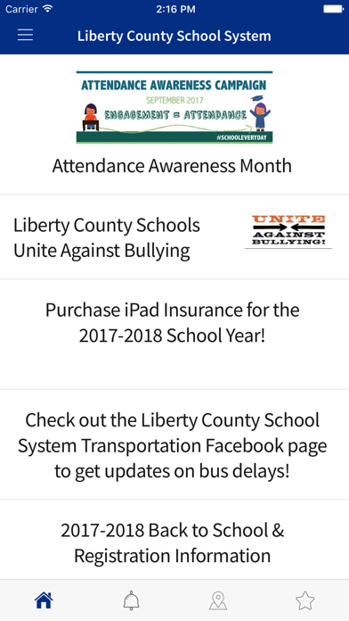 Liberty County School System Screenshot