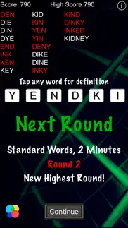 word warp - a word puzzle game iphone screenshot 2