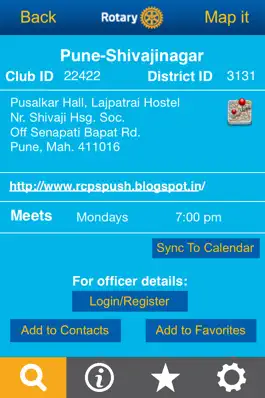 Game screenshot Rotary Club Locator apk