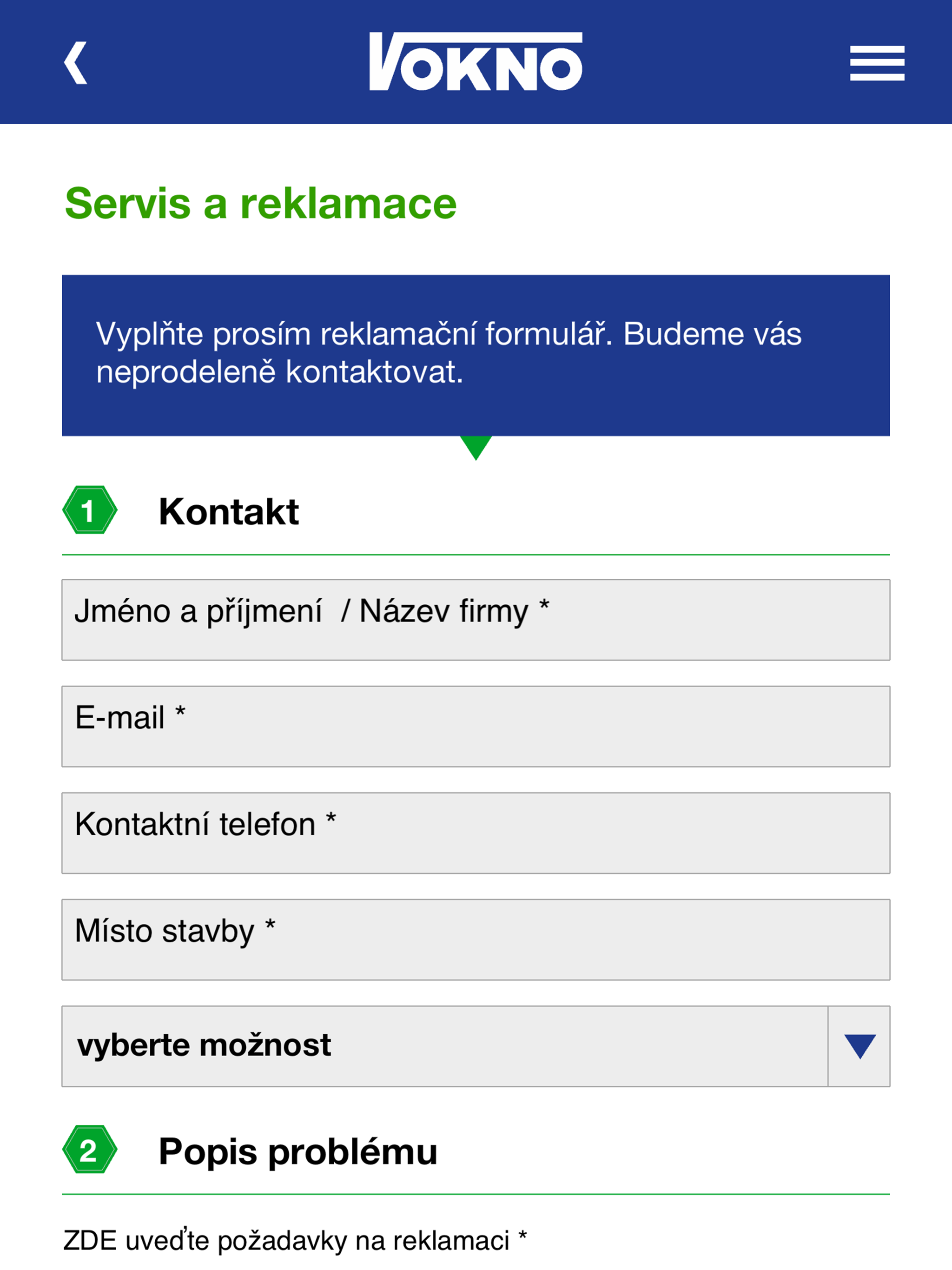 V OKNO