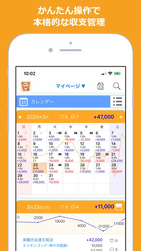 Myパチ収支表 パチンコ・パチスロ収支管理 screenshot 1 of 10