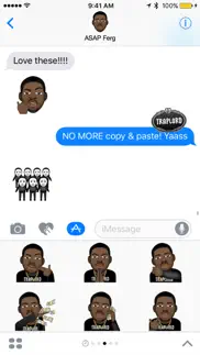 asap ferg ™ by moji stickers iphone screenshot 1