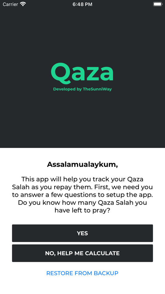 #2. Qaza (iOS) 由: Shakil Mohammed