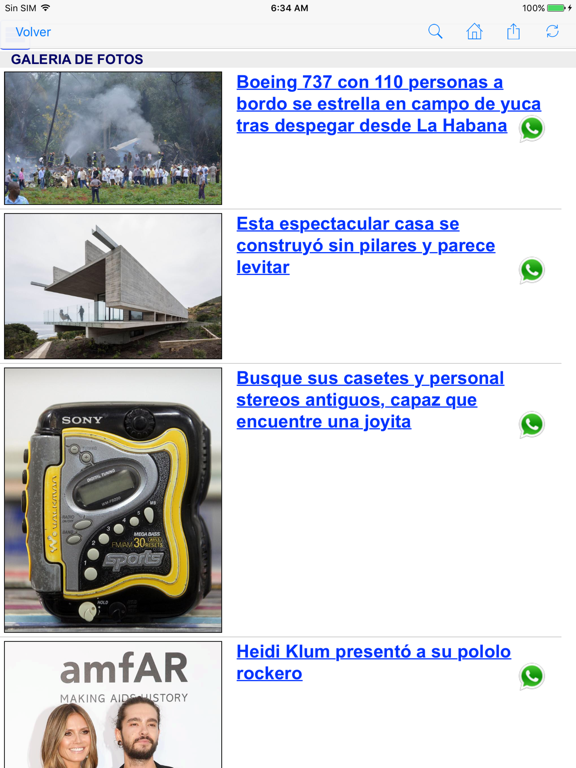 LUN.COM iPad screenshot 6 - News app
