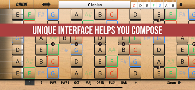 ‎Jam Maestro : créer une tablature de guitare Capture d'écran