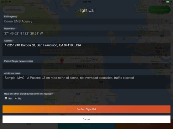 AirLink NC iPad screenshot