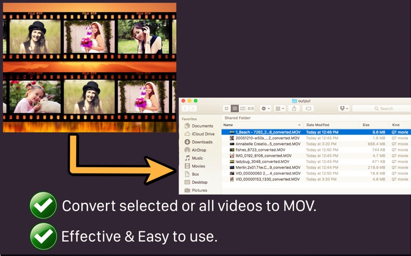 Screenshot #3 pour Video To MOV Converter