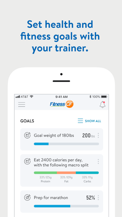 Fitness CF Screenshot