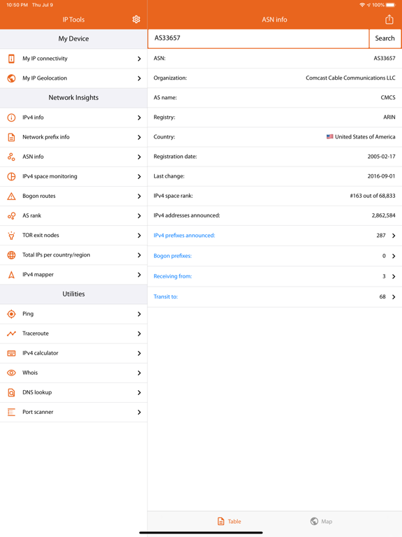 IP Tools: Network Insights iPad screenshot 5 - Utilities app