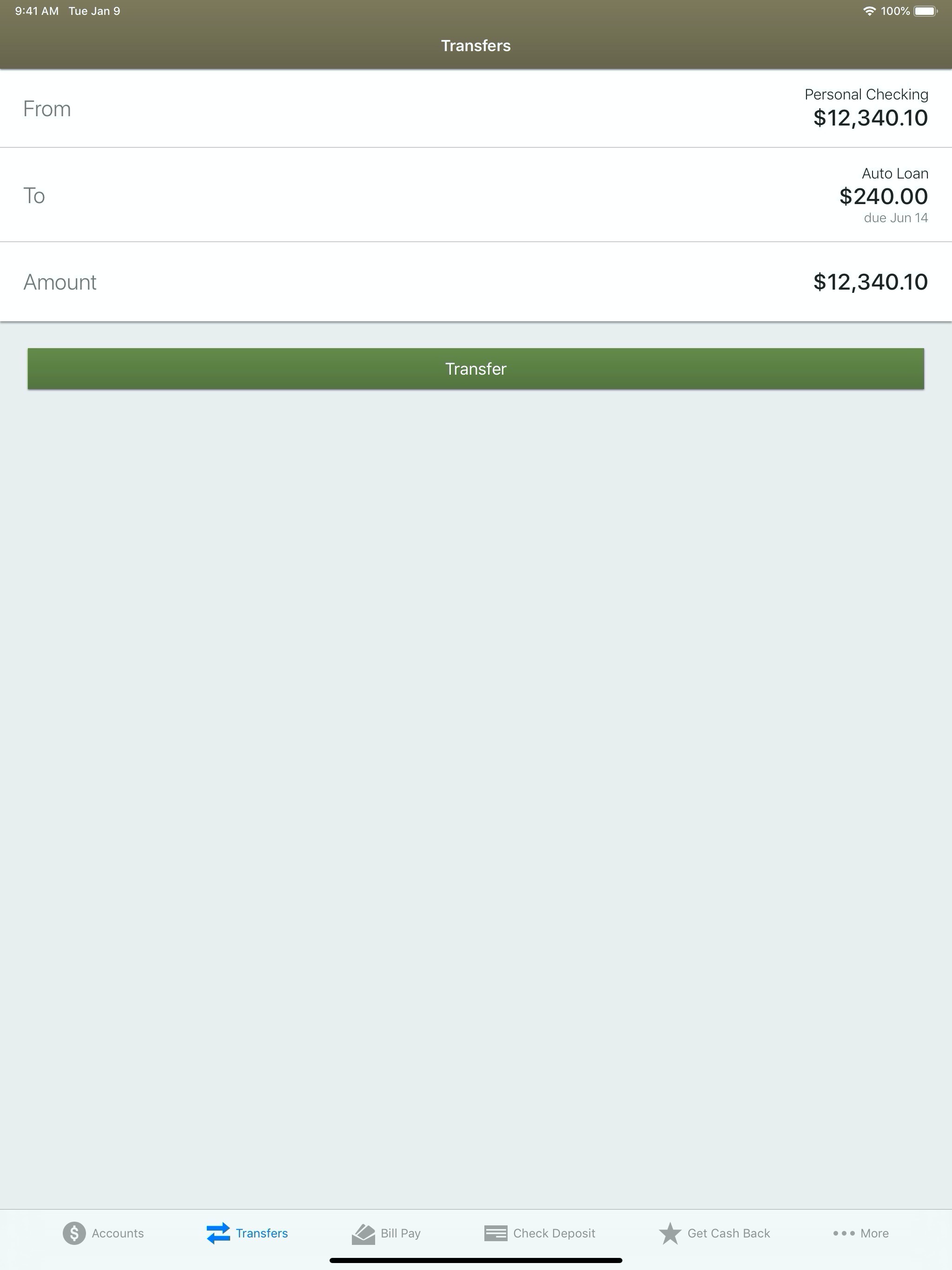 Uwharrie Bank e-zMobile screenshot 14