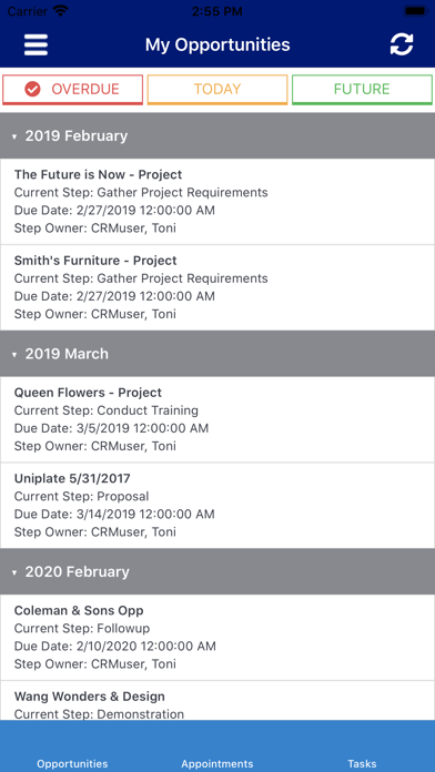Screenshot #3 pour NextMove CRM
