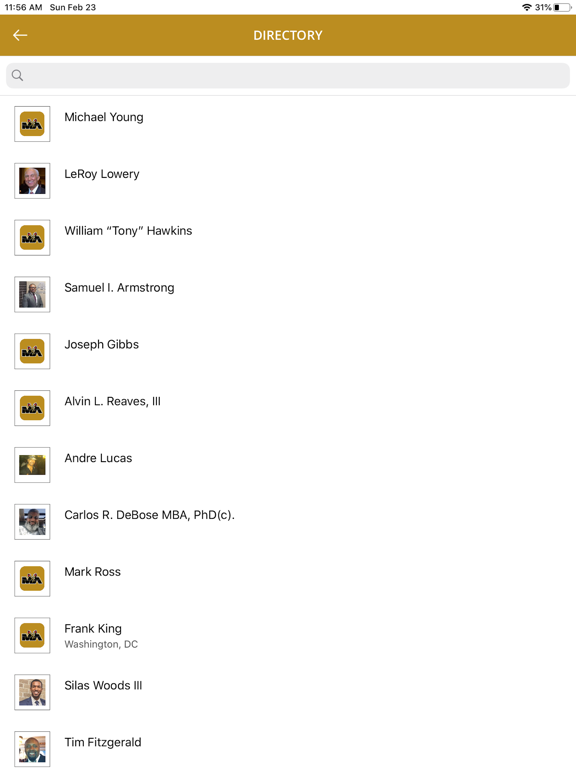 Mu Lambda iPad screenshot 4 - Social Networking app