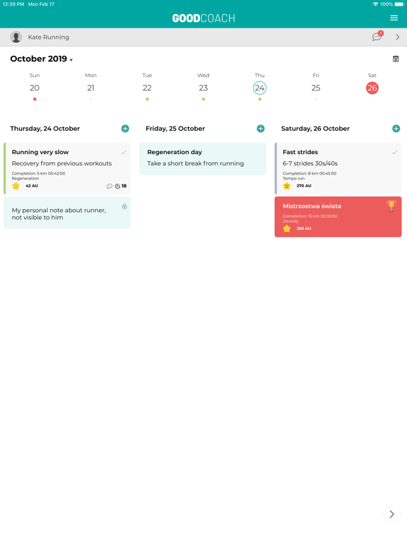Screenshot #4 pour Good Coach App
