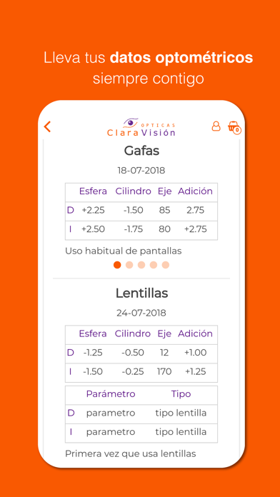 Ópticas ClaraVisión screenshot 3
