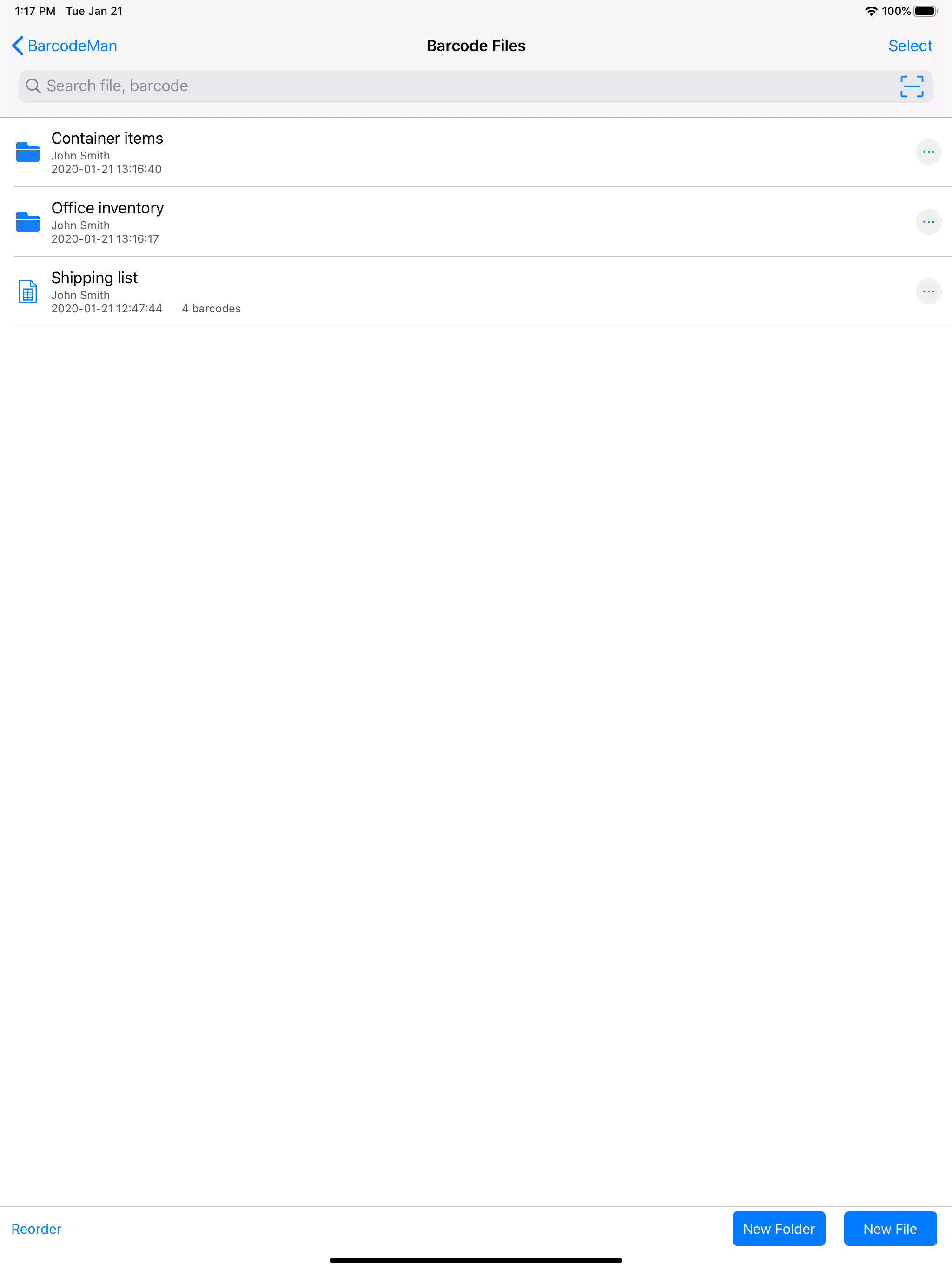 BarcodeTable - Barcode Scanner screenshot 10