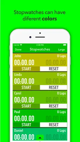 Game screenshot Best Multi Stopwatch Lite apk