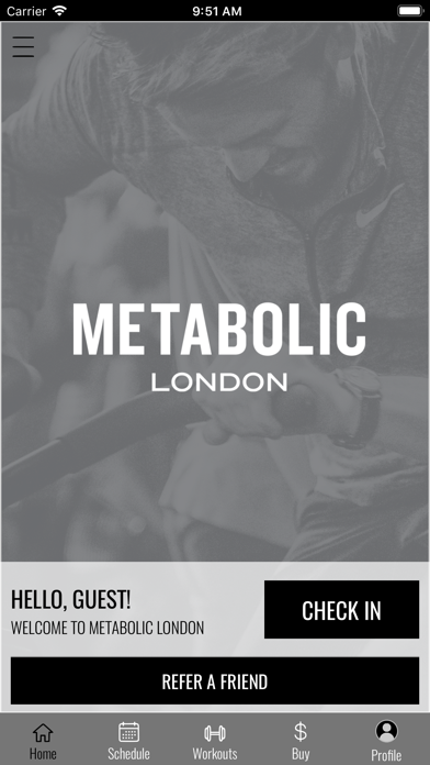 Metabolic London App screenshot 2