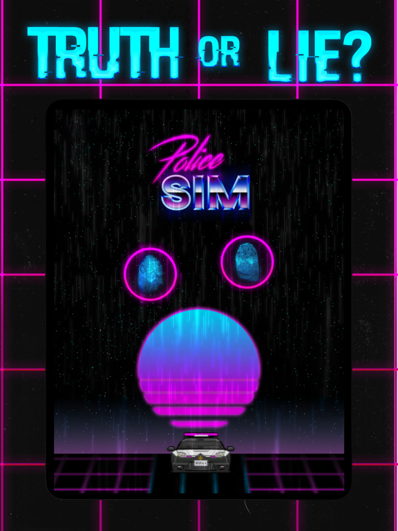 Police Simulator iPad screenshot 2 - Entertainment app