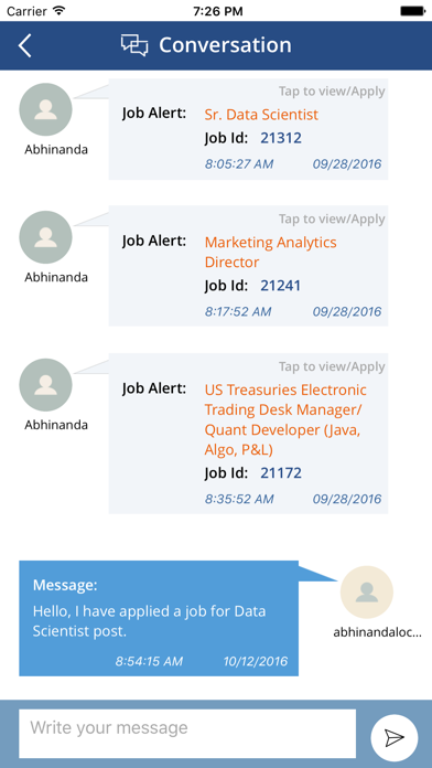 Analytic Recruiting Screenshot