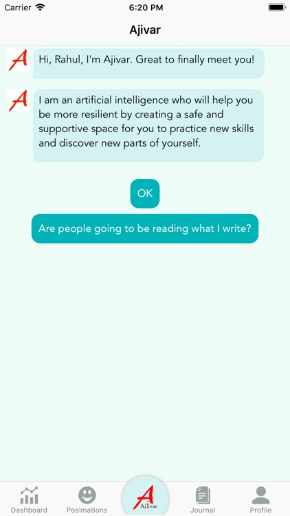 Ajivar - Resiliency and EQ App