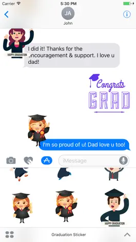 Game screenshot Graduation Sticker hack