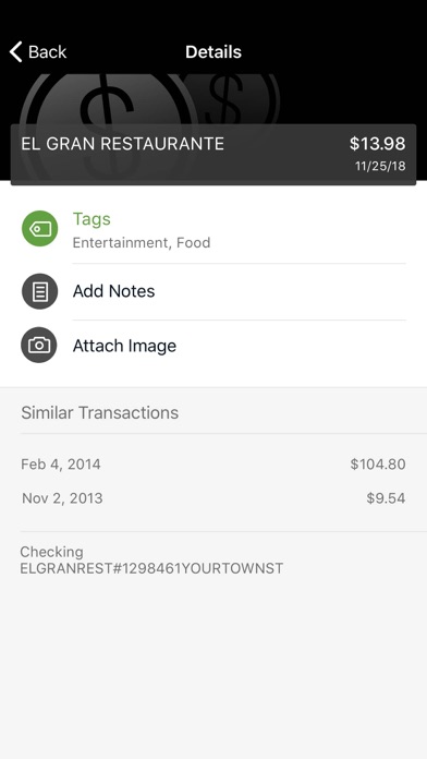 Watermark Bank Screenshot