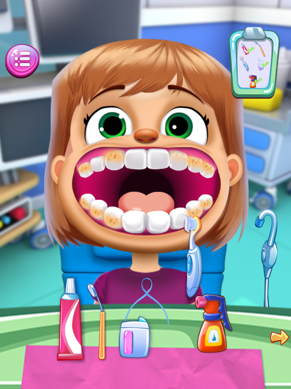 Dentist Care: The Teeth Game iPad screenshot
