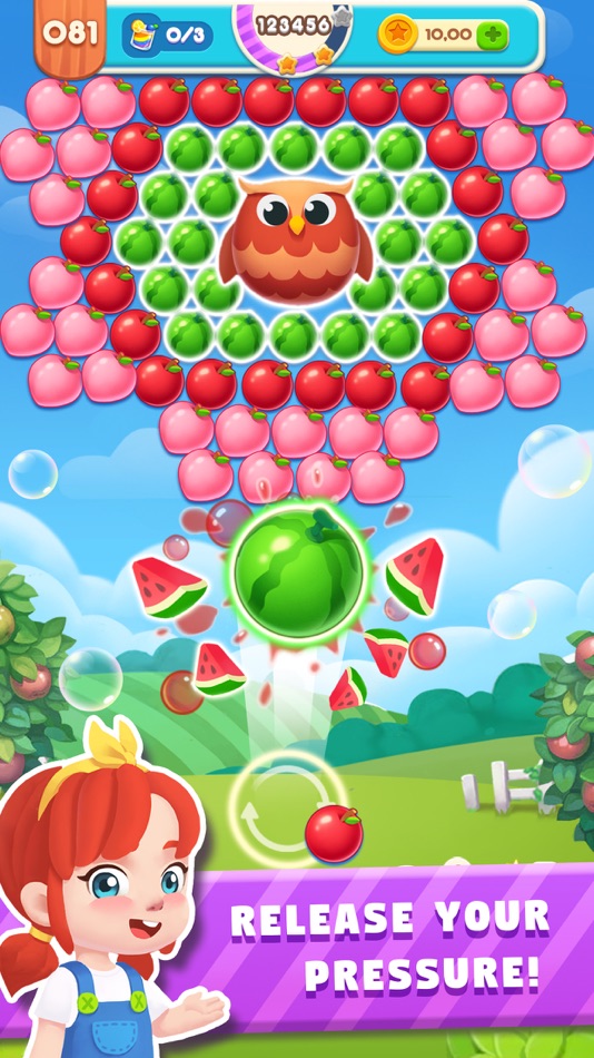 #4. Bubble Master: Fruit Splash (iOS) 由: Chongqing Kruger Network Technology Co., Ltd